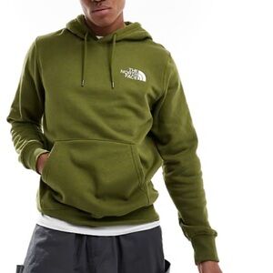 The North Face Himalayan Bottle Source Pullover Hoodie  Green  Sz  L